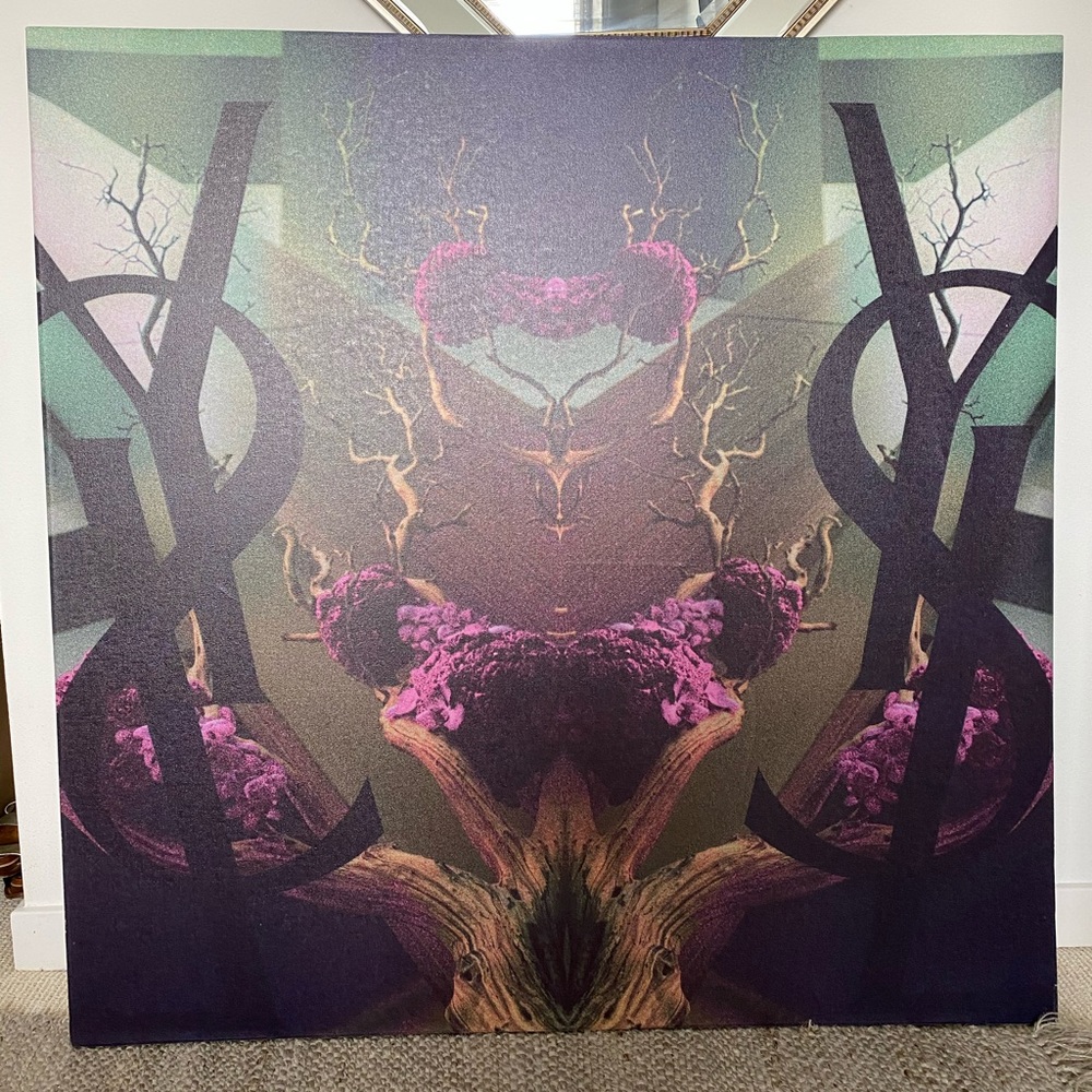 Canvas photograph